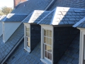 4-Carter's Grove Slate Roof Repair Close up dormer & hip ridge